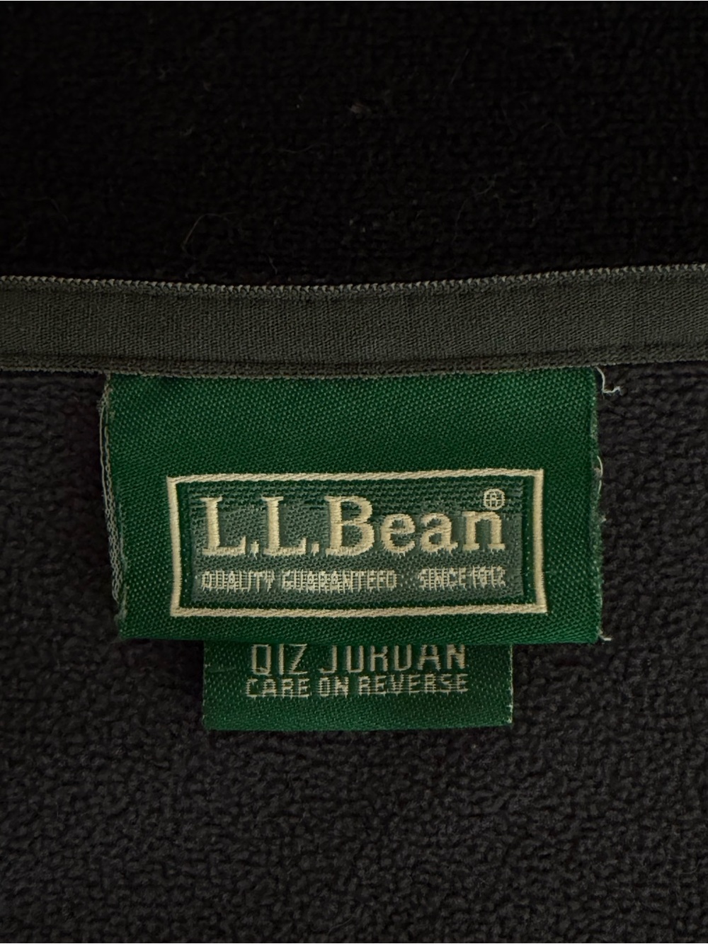 L.L. Bean Women’s Black Full-Zip Performance Fleece Jacket - Picture 5 of 8
